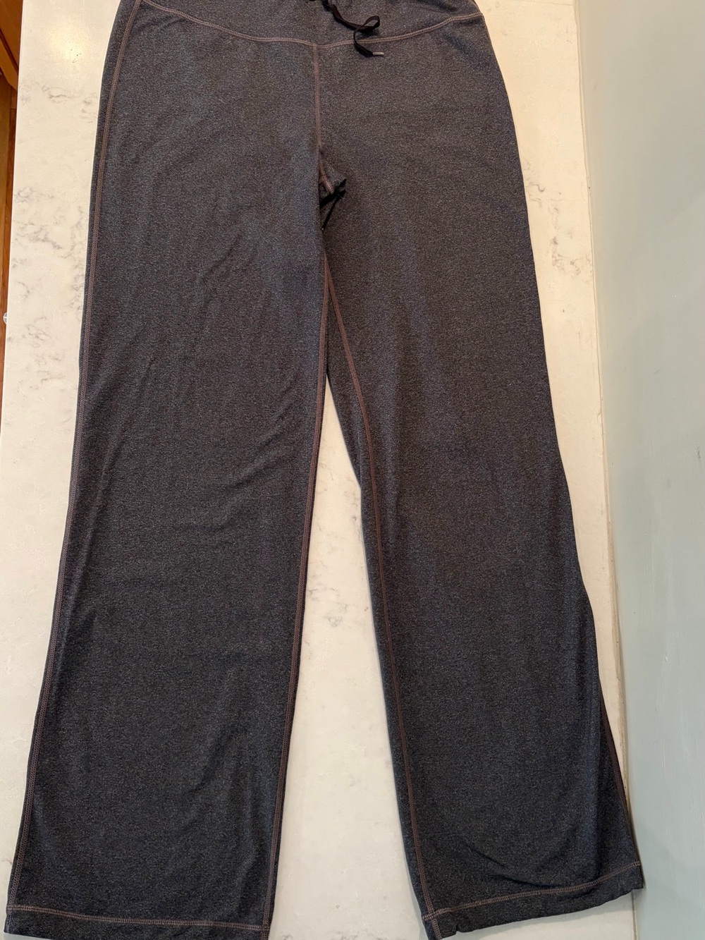 Lululemon Stretch Wide-Leg Active Pants in Dark Heather size Small